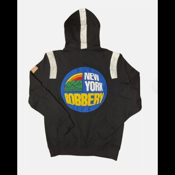 No Deal NEW YORK ROBBERY Pullover Hoodie/size 3XL/retaills $120/NWT - Picture 2 of 11